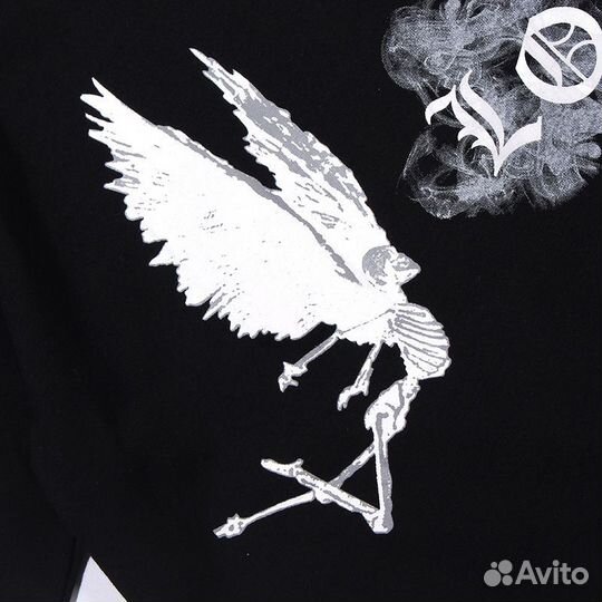 Футболка Vlone Smoke Demon Angel