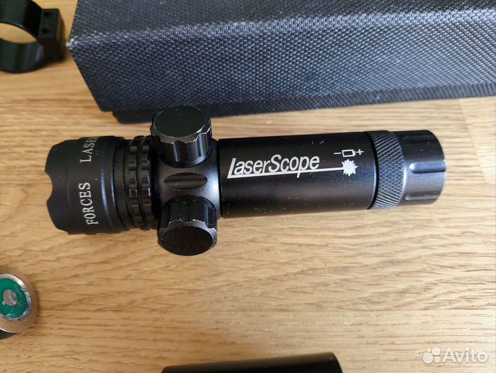 Зеленый лазерный прицел LaserScope. лцу