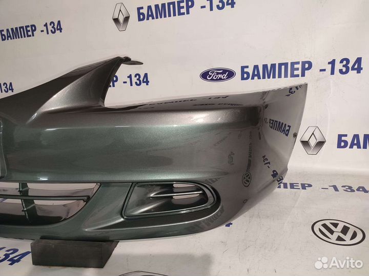 Бампер передний Хундай Акцент в цвет кузова серый