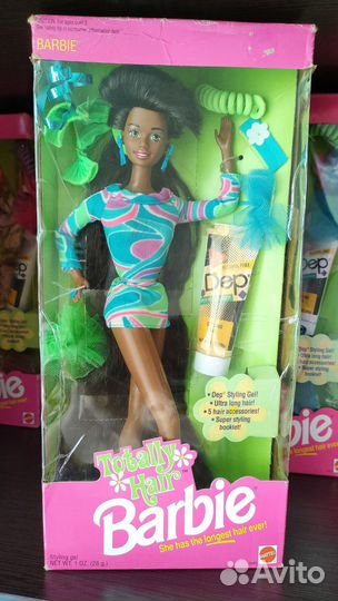 Барби totally hair Christie