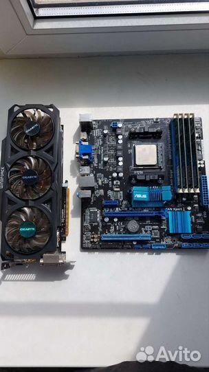 Материнская плата с процессором fx 8320e 16gb