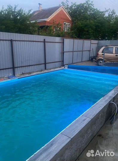 Бассейн 5м*3м*1.5м(из чаши полипропилена)