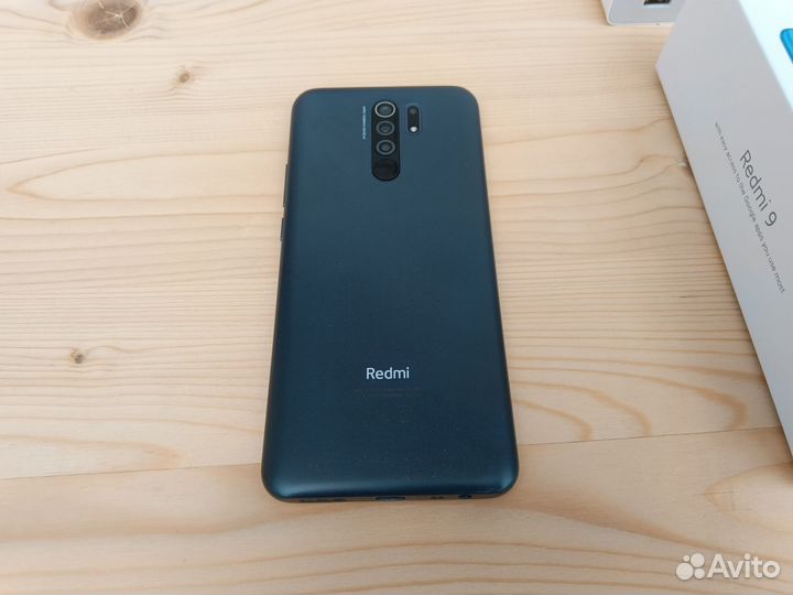 Смартфон Xiaomi Redmi 9 4/64 NFC темно серый