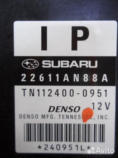 Блок управления двс Subaru Tribeca WX 2008