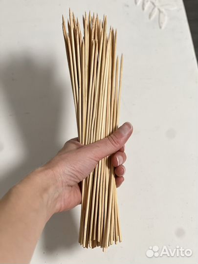 Палочки для съедобных букетов б/у