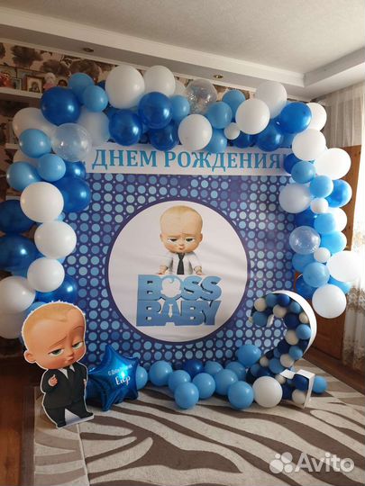 Баннер на день рождения