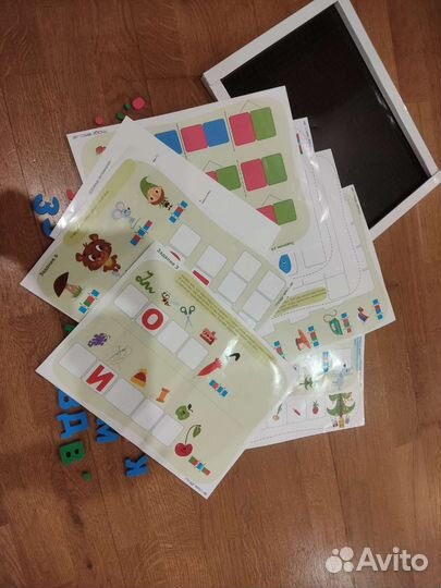 Азбука магнитная magnetic 5+