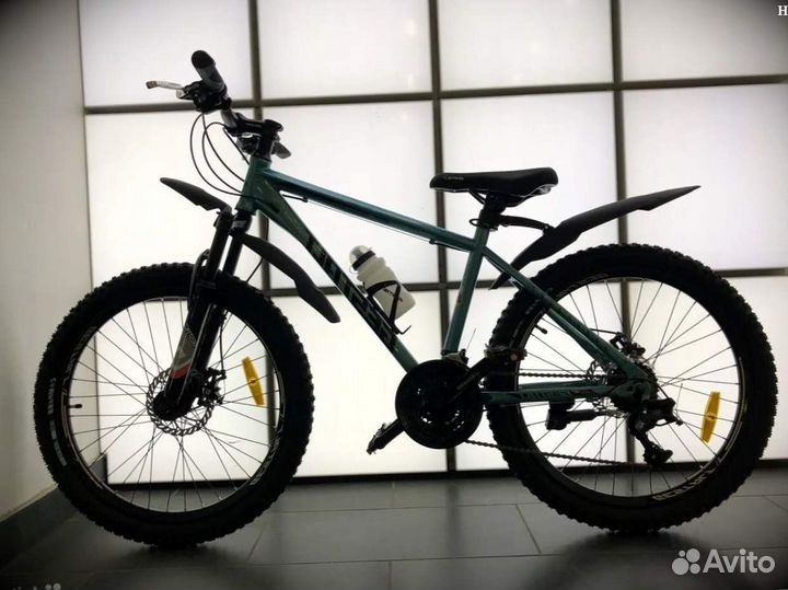 Подростковый велосипед с дисковыми тормозами