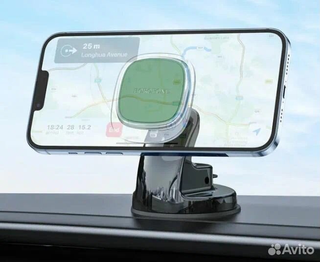 Держатель Автомобильный borofone BH83 Green Glaze