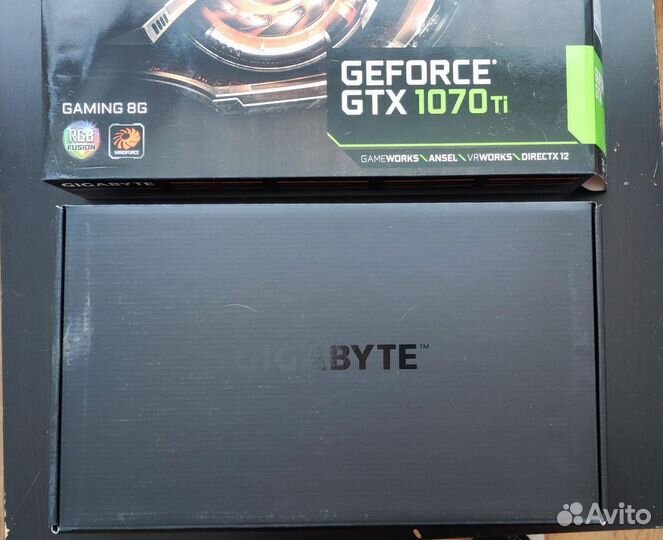 Коробка от видеокарты