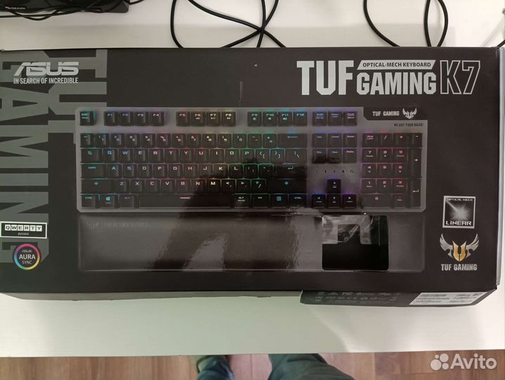 Клавиатура asus tuf gaming k7
