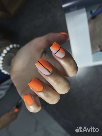 Маникюр гель лак Сельма