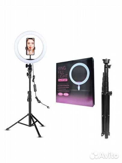 Кольцевая лампа 26 см