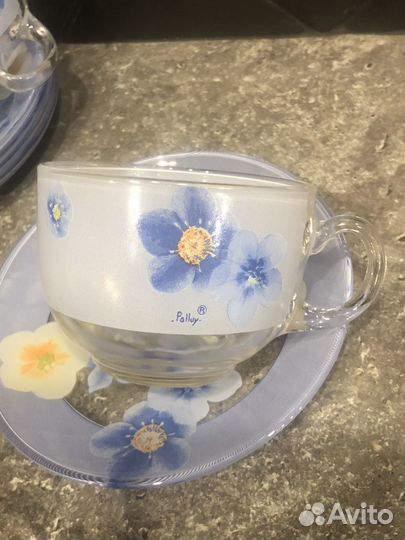 Чайные чашки с блюдцами/чайный набор