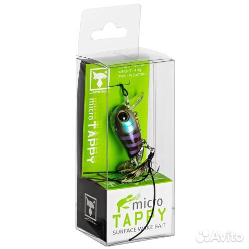 Воблер Jackall Micro Tappy 5,4см. 4,8гр. floating