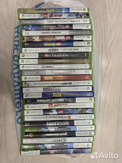 Xbox 360+кинетик и 25 игр