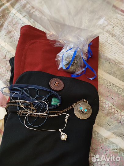 Блузон и бижутерия