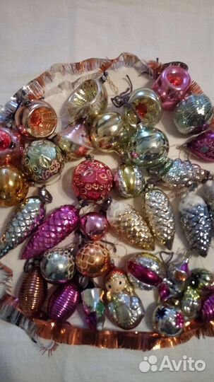 Елочные игрушки СССР