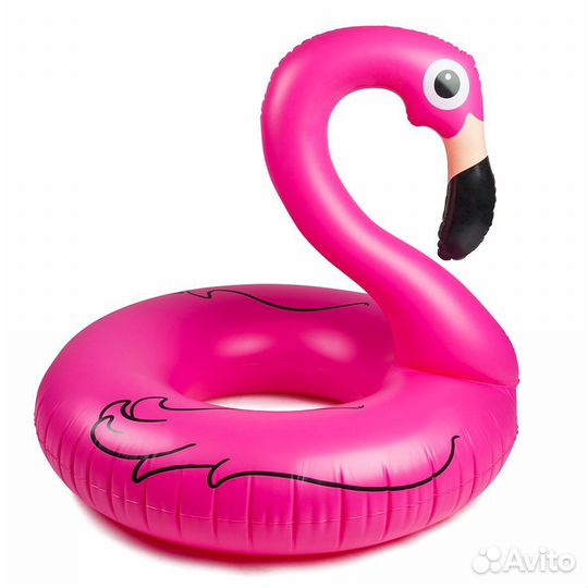 Надувной круг фламинго