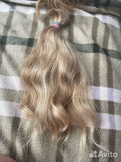Волосы детские блонд