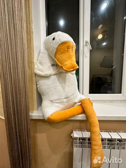 Мягкая игрушка гусь обнимусь
