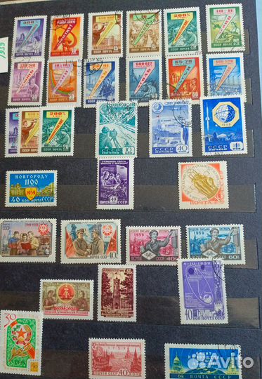Марки СССР 1959г, 1960г
