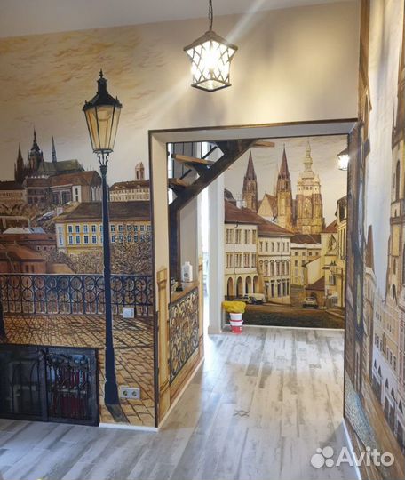 Художественная роспись стен