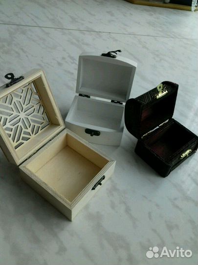 Шкатулки новые