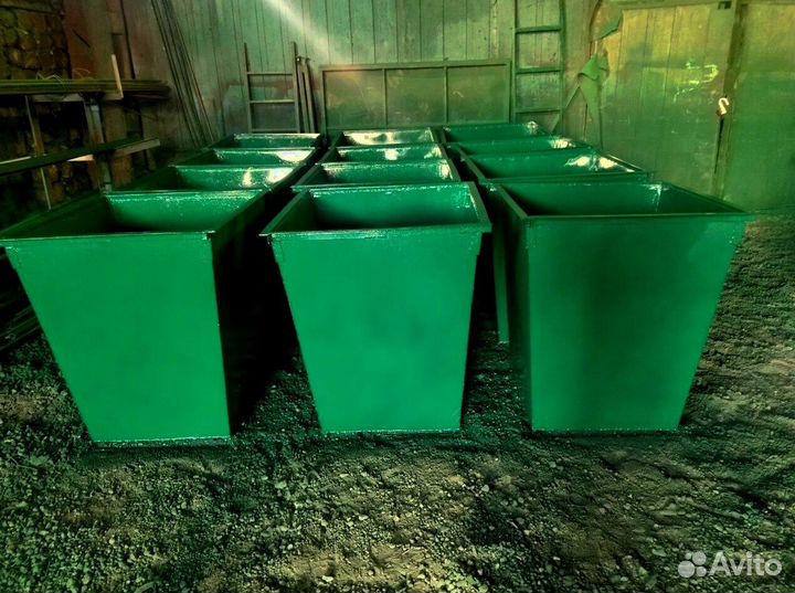 Мусорный контейнер 0.75 м3. Арт 7099