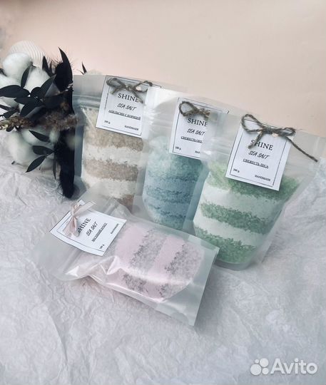 Шипучая соль для ванны