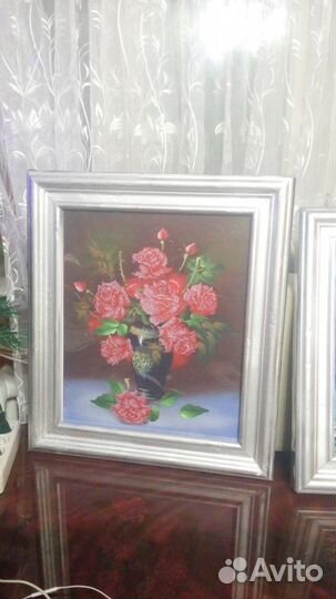 Картина вышивка мозаика