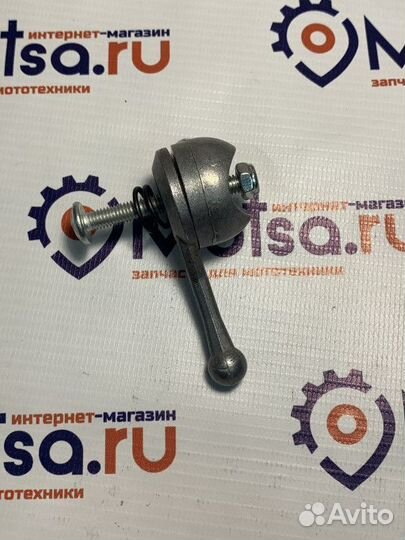 Рычаг снегоход Буран топливного корректора в сборе