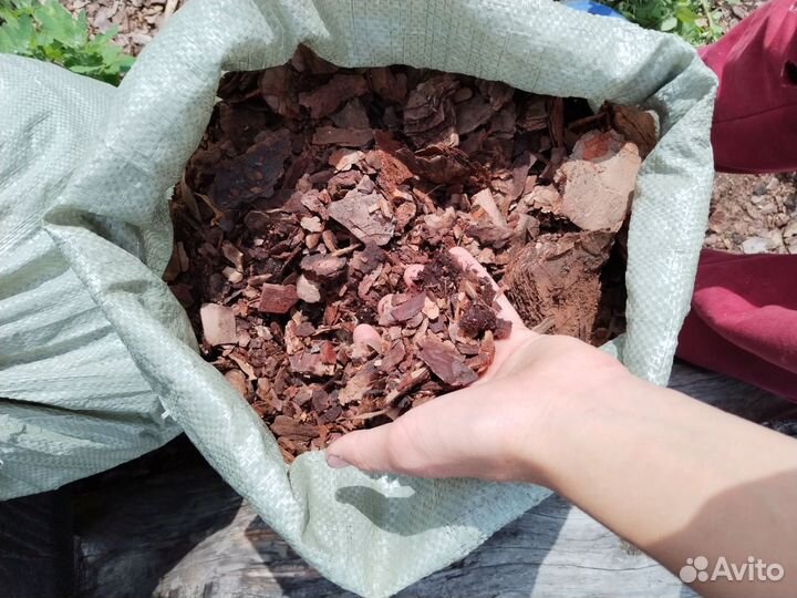 Кора сосны мелкая фракция