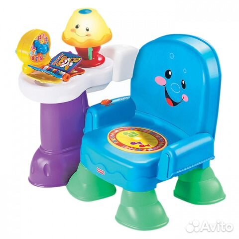 Стульчик смейся и учись fisher price