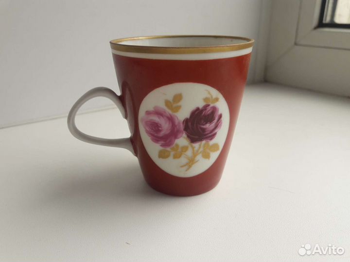 Кофейный сервиз на 6 персон. гдр времён СССР