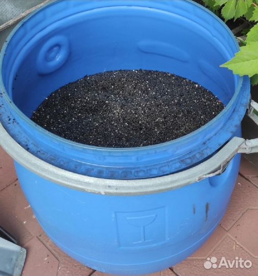 Грунт для аквариума черный