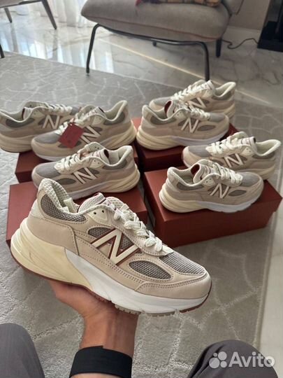 Кроссовки loro piana x new balance 990v6