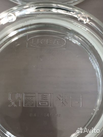 Контейнер IKEA стекло