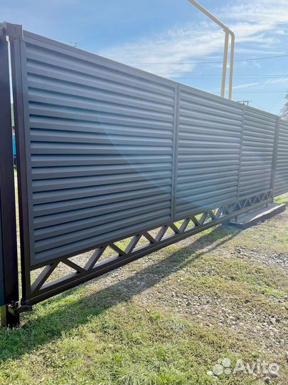 Забор жалюзи под заказ