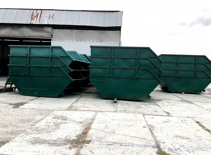 Бункер для мусора, контейнер 8 м3. Арт 11836