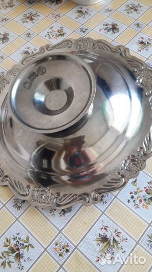 Блюдо металлическое