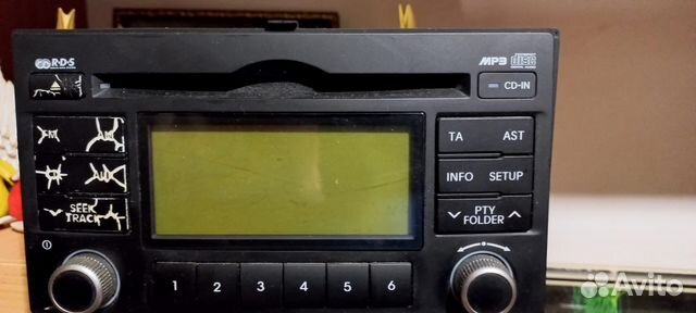 Штатная магнитола на Kia Sportage 2
