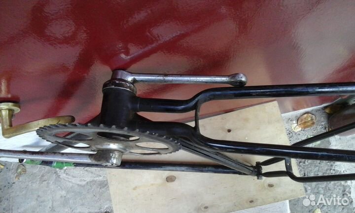 Старинный немецкий велосипед Diamant (Рама)