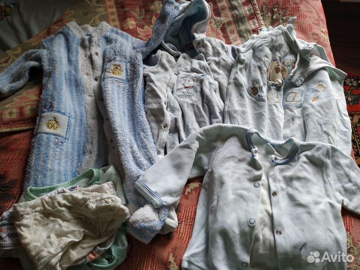 Детские вещи пакетом от 0 до года