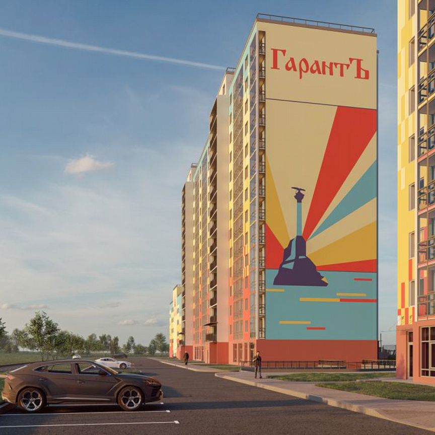 1-к. квартира, 36 м², 5/15 эт.