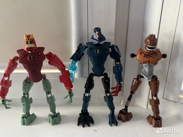 Lego Ben 10 наборы 8411, 8410, 8518, 8517