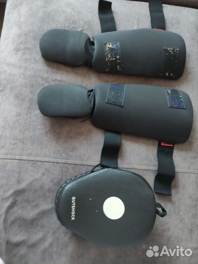 Защита голени, лапа, перчатки