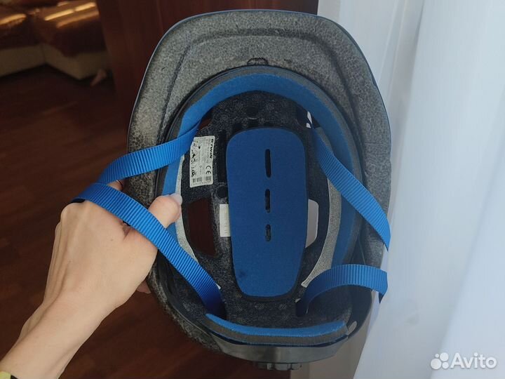 Детский шлем btwin декатлон