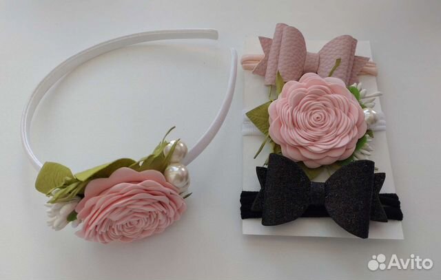 Повязки на голову для малышки