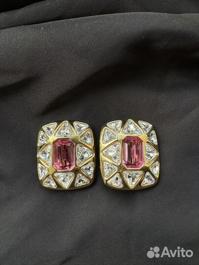 Винтажные клипсы monet